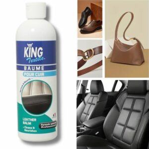 Baume nettoyant cuir voiture et salon