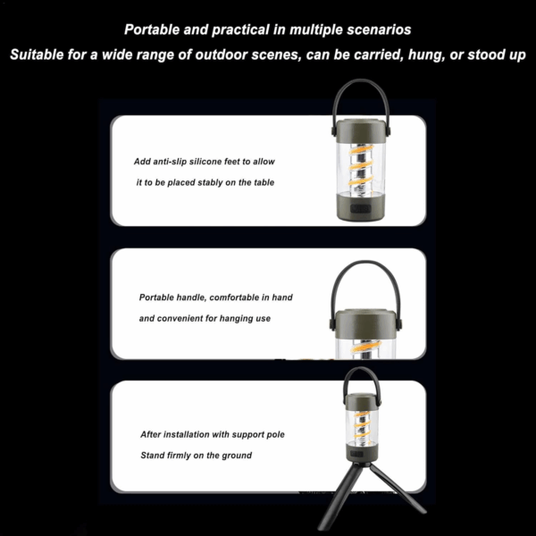 Lampe de camping stéréo sans fil – Image 9