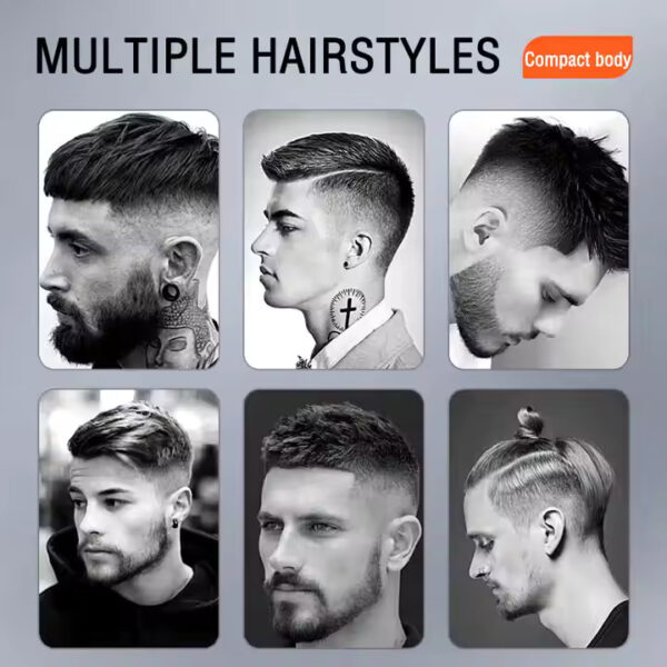 Tondeuse à cheveux professionnelle Daling avec écran – Image 4